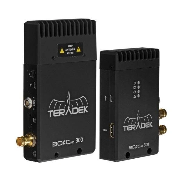 Teradek Bolt Pro 300 SDI — nadajnik i odbiornik